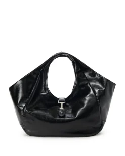 Women Iceberg Alias Leather Shopping Bag With Logo Monogram