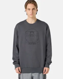 Iceberg Anthracite Over-fit Sweatshirt