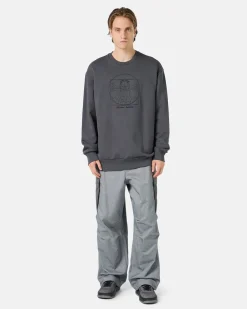 Iceberg Anthracite Over-fit Sweatshirt