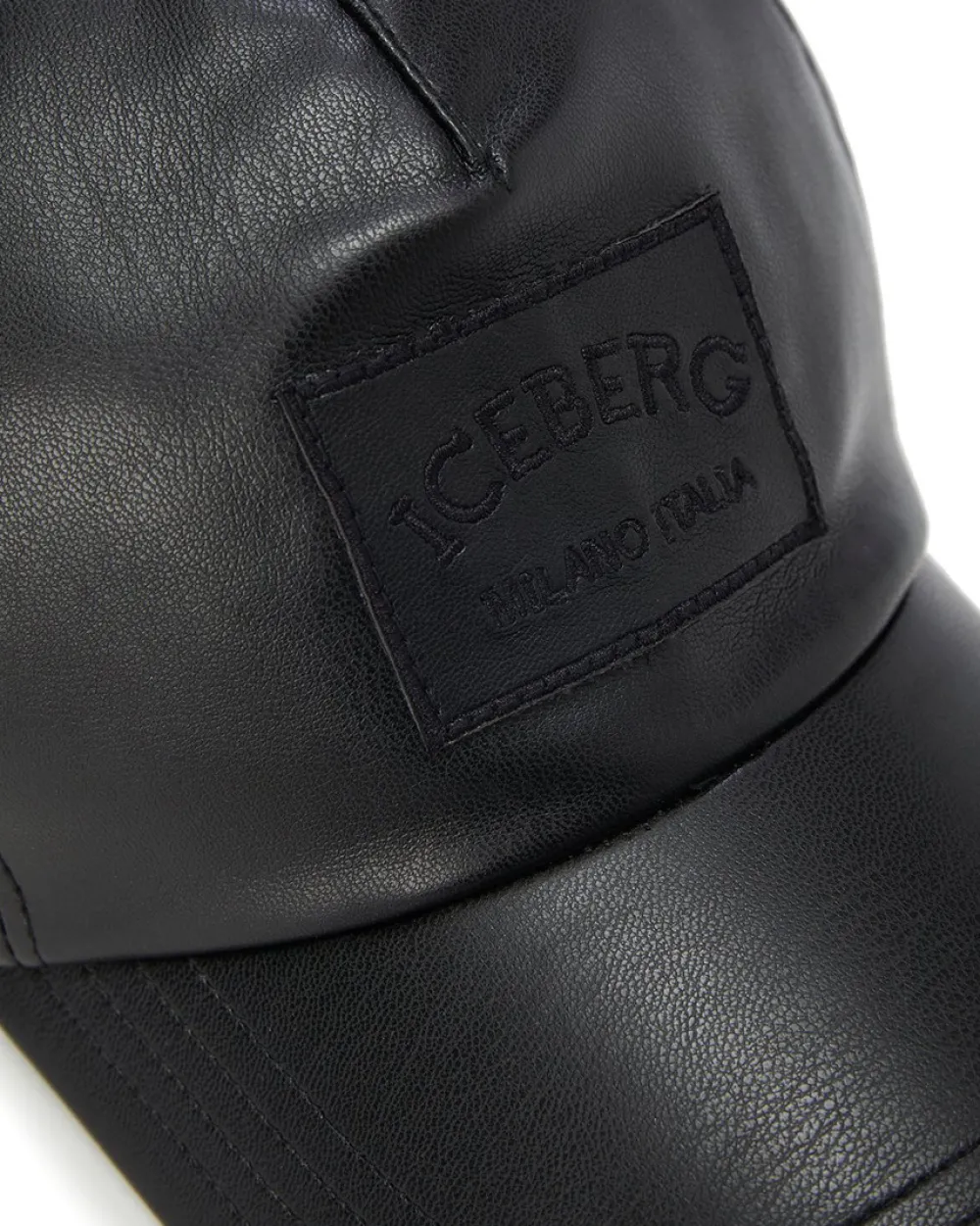 Women Iceberg Baseball Cap In Imitation Leather