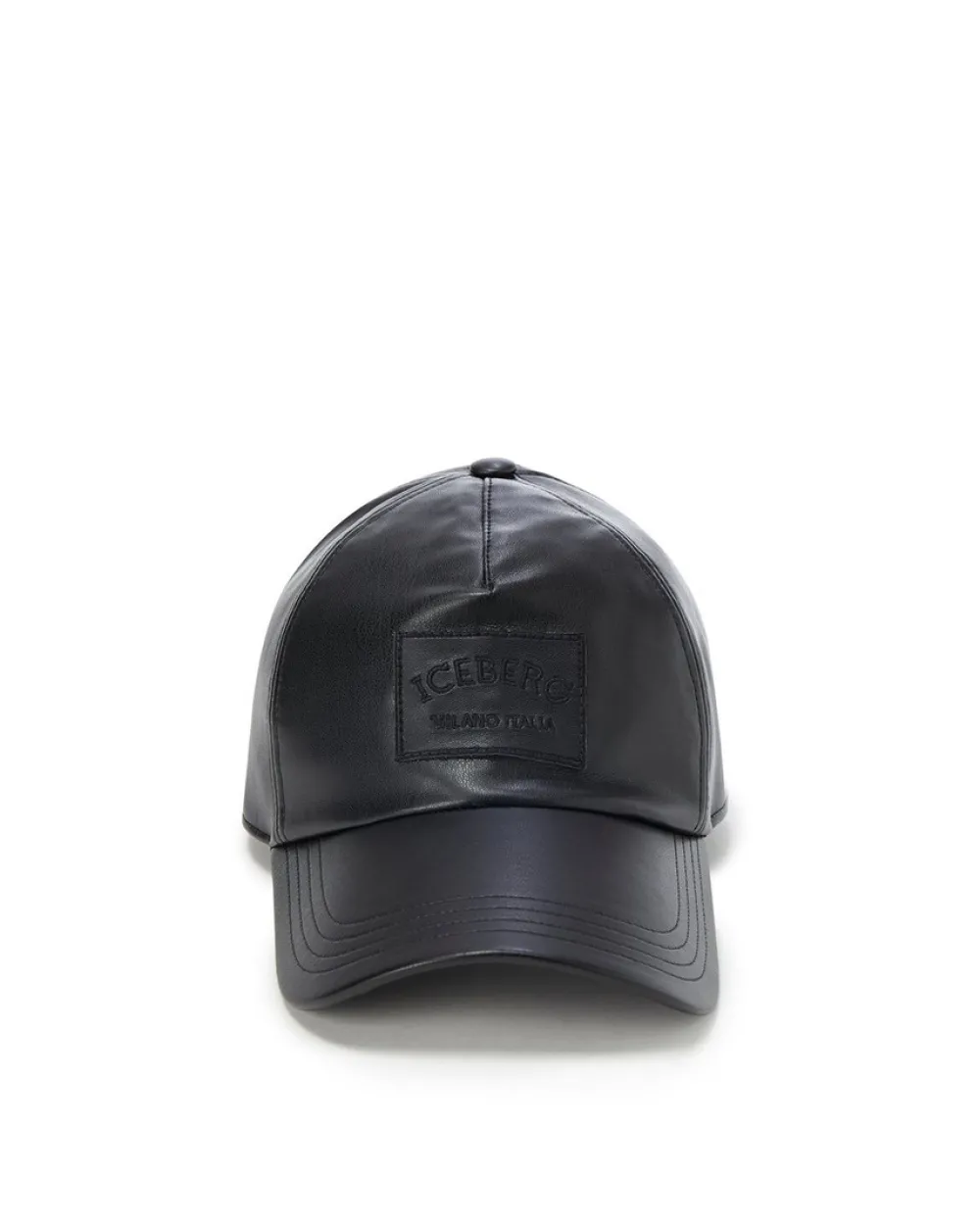 Women Iceberg Baseball Cap In Imitation Leather