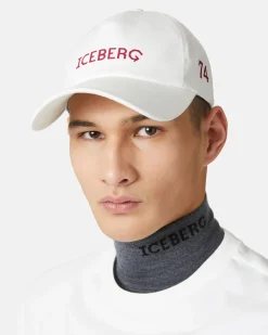 Iceberg Baseball Cap With Contrasting Logo