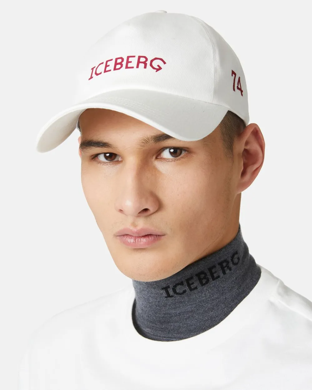Iceberg Baseball Cap With Contrasting Logo