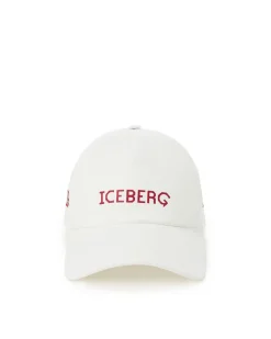 Iceberg Baseball Cap With Contrasting Logo