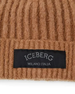 Women Iceberg Beanie With Logo