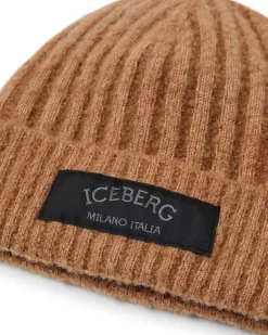 Women Iceberg Beanie With Logo