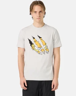Iceberg Beige Cotton Jersey T-shirt With Garfield Print And Embroidered Logo