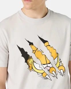 Iceberg Beige Cotton Jersey T-shirt With Garfield Print And Embroidered Logo