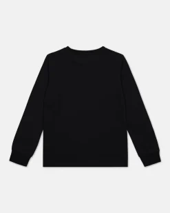 Kids/BOY Iceberg Black Crewneck Sweatshirt With Looney Tunes Graphics