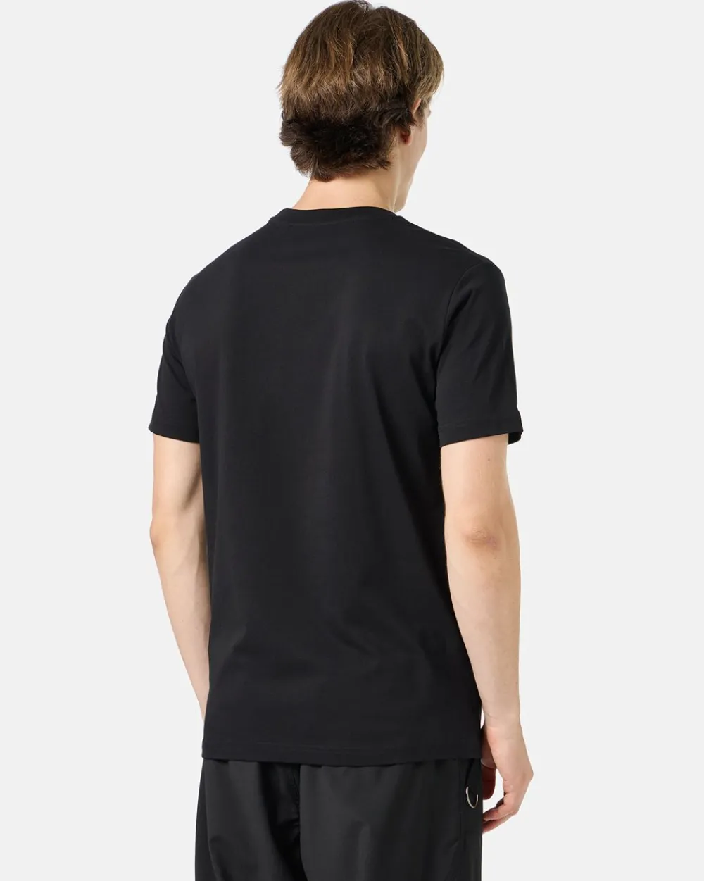 Iceberg Black Crewneck Sweatshirt With Embroidered Logo
