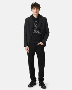 Iceberg Black Hooded Sweatshirt