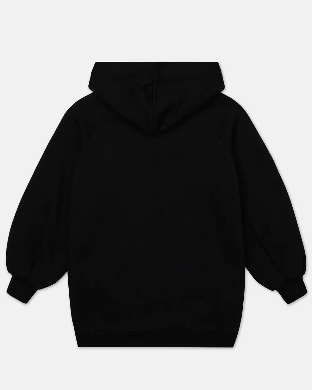 Kids Iceberg Black Hoodie With Houndstooth Pattern
