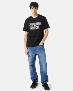Women Iceberg Black T-shirt From The Re-Edit Collection