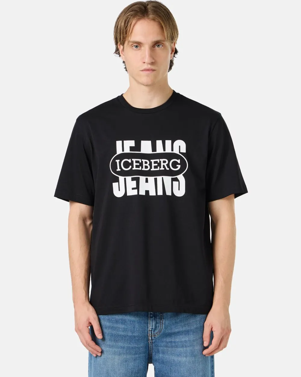 Women Iceberg Black T-shirt From The Re-Edit Collection