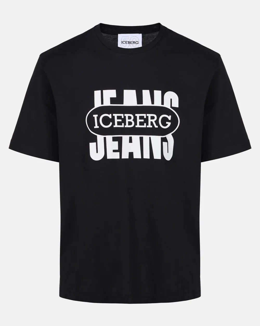 Women Iceberg Black T-shirt From The Re-Edit Collection