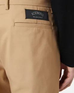 Iceberg Classic Trousers In Technical Fabric