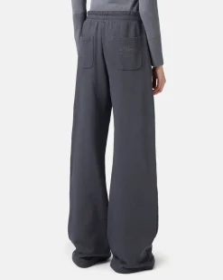 Women Iceberg Cotton Fleece Trousers With Logo