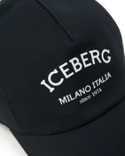 Iceberg Cotton Gabardine Baseball Cap