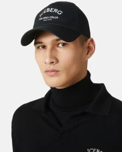 Iceberg Cotton Gabardine Baseball Cap
