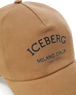 Iceberg Cotton Gabardine Baseball Cap