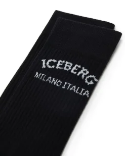 Iceberg Cotton Socks With Logo
