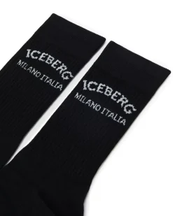 Iceberg Cotton Socks With Logo