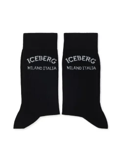 Iceberg Cotton Socks With Logo