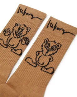 Iceberg Cotton Sock With Bear Logo And Graphics