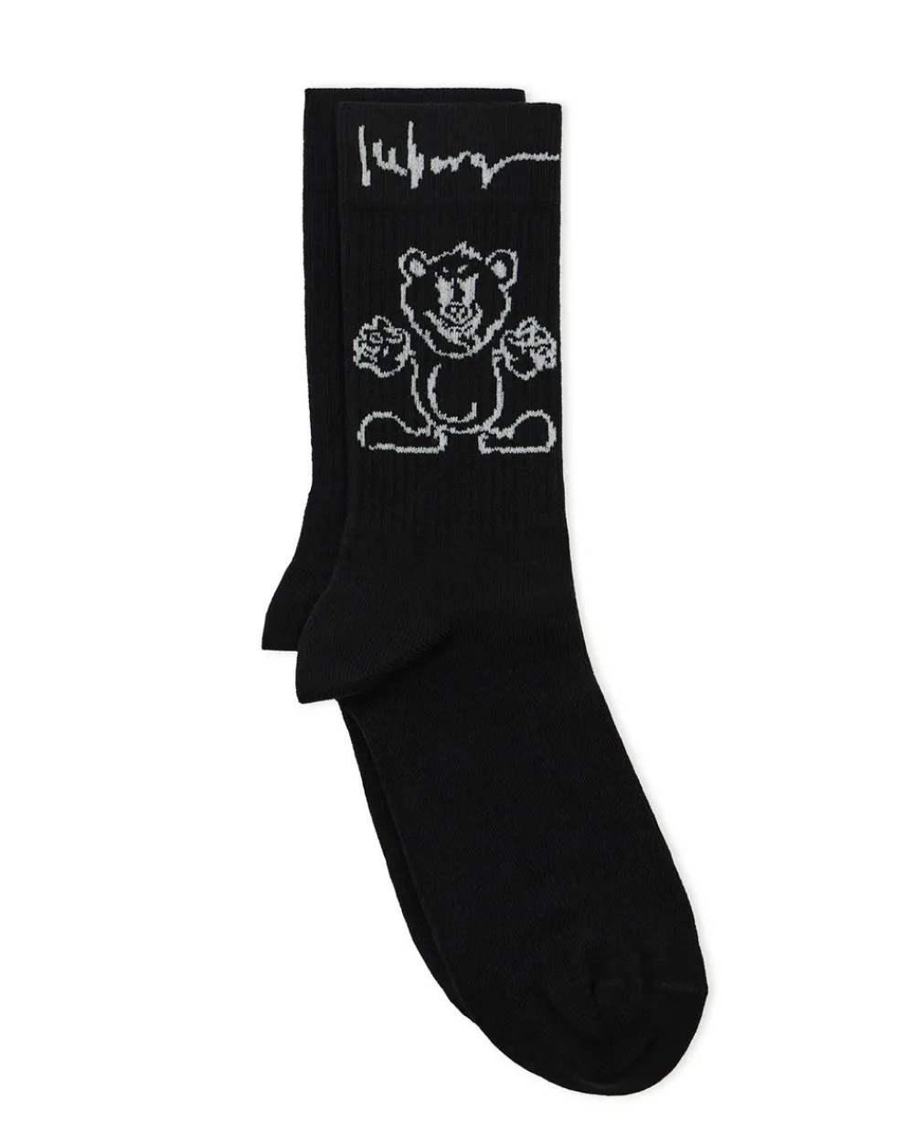 Iceberg Cotton Sock With Bear Logo And Graphics
