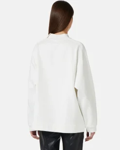 Women Iceberg Cotton Sweatshirt With Logo