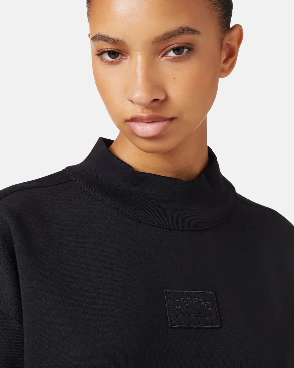 Women Iceberg Cotton Sweatshirt With Logo