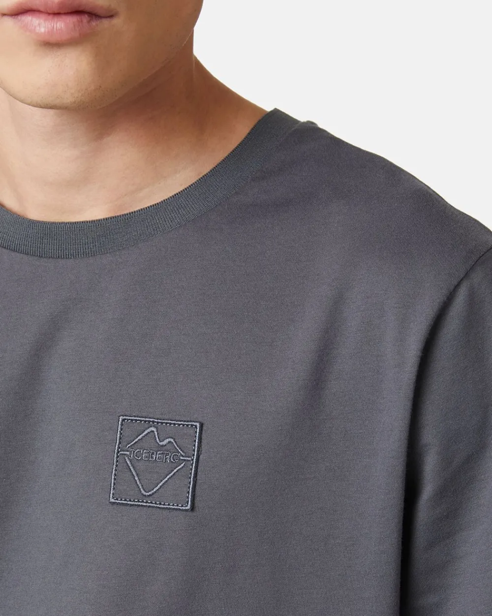 Iceberg Cotton T-shirt With Logo