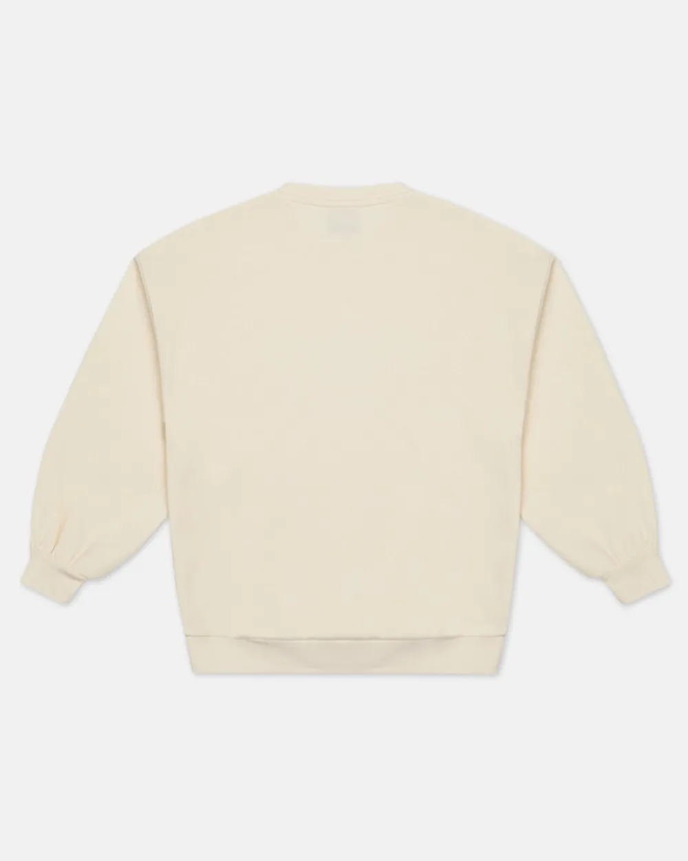 Kids Iceberg Cream-colored Crewneck Sweatshirt With Logo