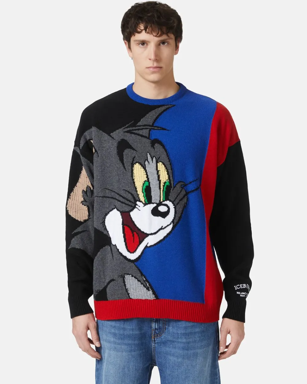 Women Iceberg Crew-neck Sweater From The Re-Edit Collection