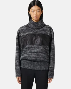Women Iceberg Crew-neck Sweater In Shaved Wool Blend