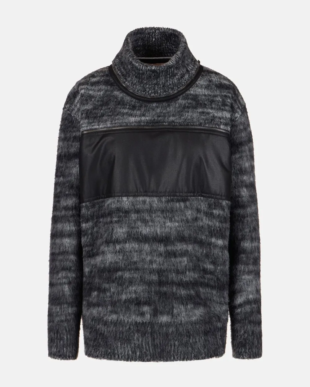 Women Iceberg Crew-neck Sweater In Shaved Wool Blend