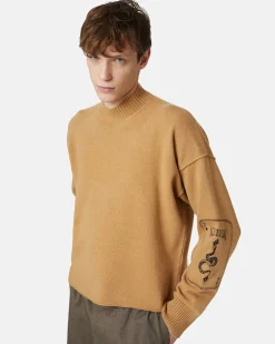 Iceberg Crew-neck Sweater With Embroidered Logo