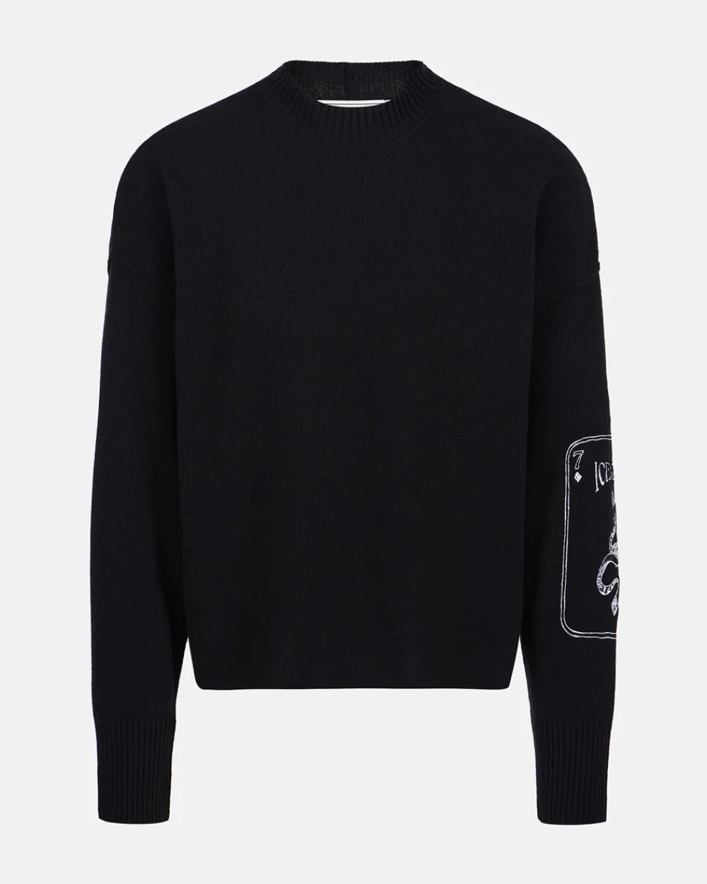 Iceberg Crew-neck Sweater With Embroidered Logo