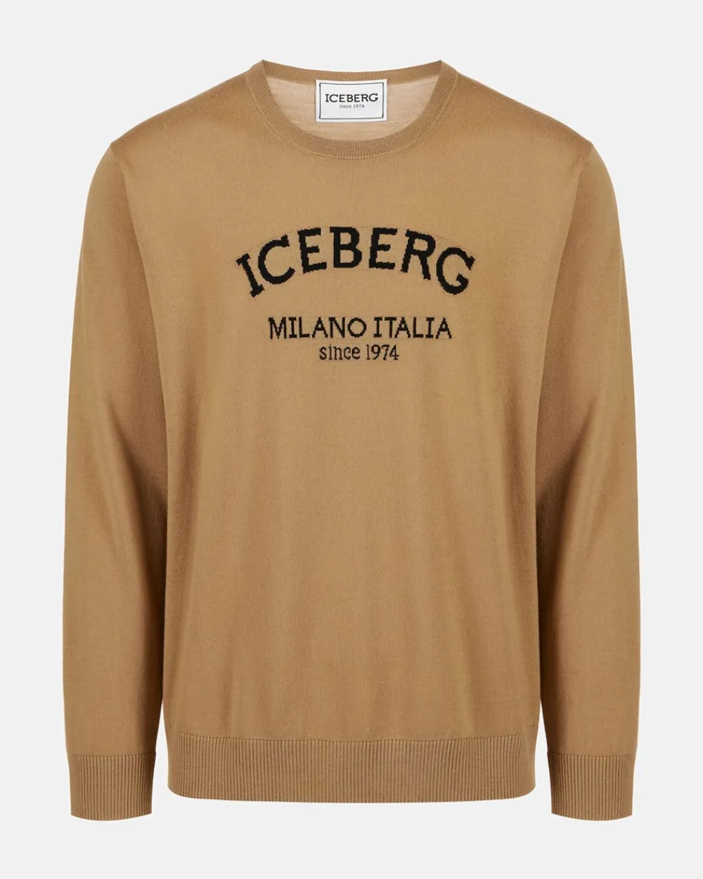 Iceberg Crew-neck Sweater With Logo