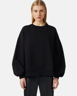 Women Iceberg Crew-neck Sweatshirt In Technical Cotton
