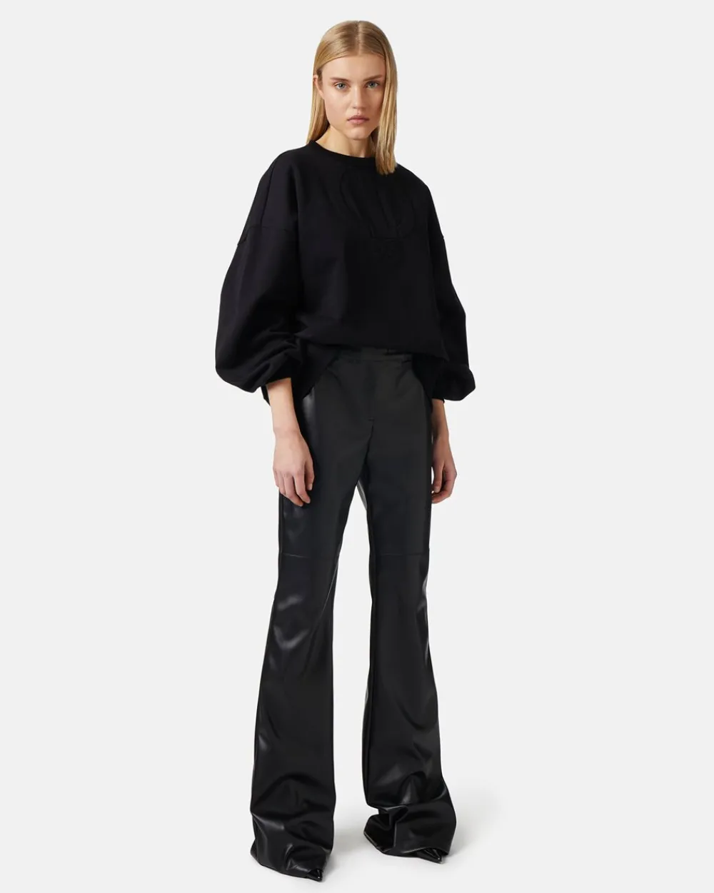Women Iceberg Crew-neck Sweatshirt In Technical Cotton