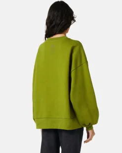 Women Iceberg Crew-neck Sweatshirt In Technical Cotton