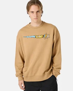 Iceberg Crewneck Sweatshirt With Garfield Print