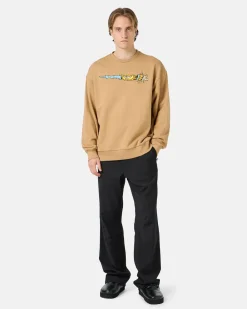 Iceberg Crewneck Sweatshirt With Garfield Print