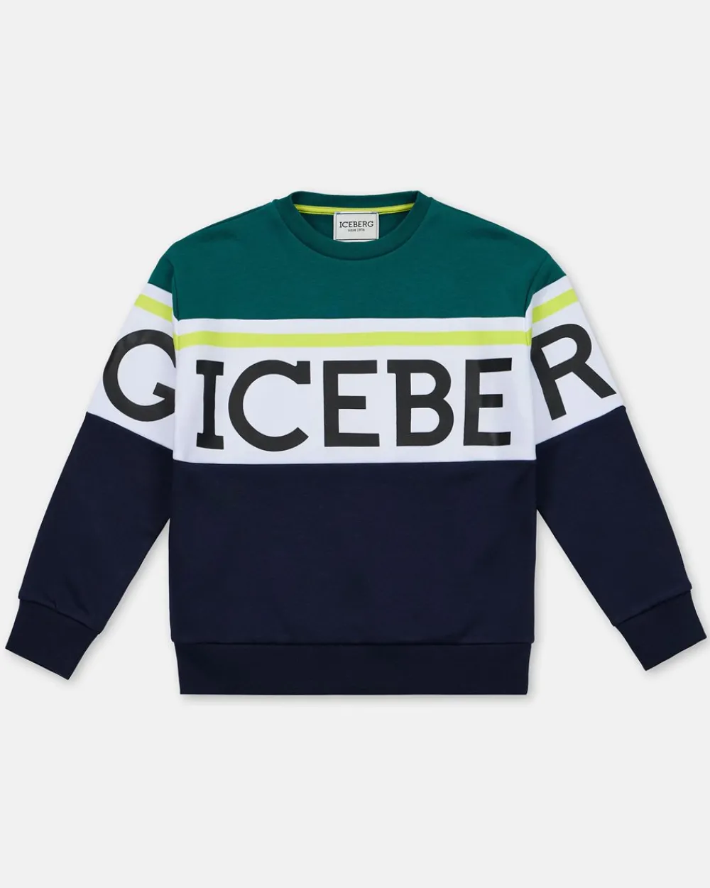 Kids/BOY Iceberg Crewneck Sweatshirt With Junior Collection Logo