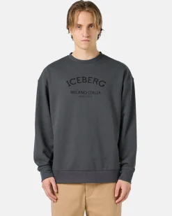 Iceberg Crew-neck Sweatshirt With Logo