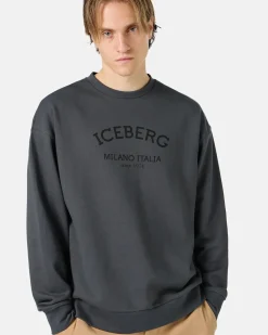 Iceberg Crew-neck Sweatshirt With Logo