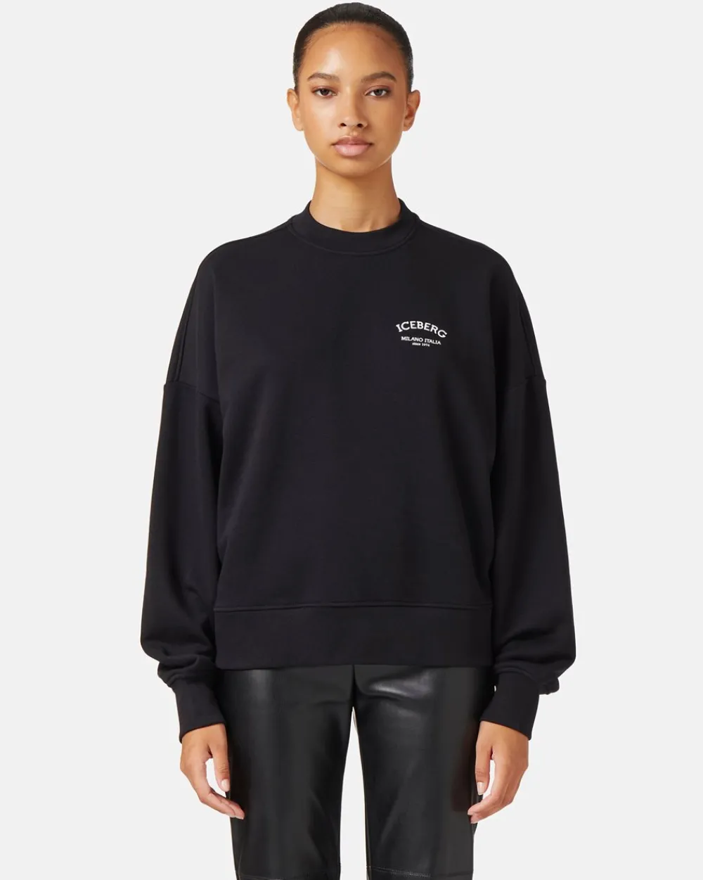 Women Iceberg Crew-neck Sweatshirt With Logo