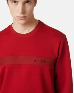 Iceberg Crew-neck Sweatshirt With Logo