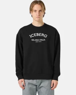 Iceberg Crew-neck Sweatshirt With Logo
